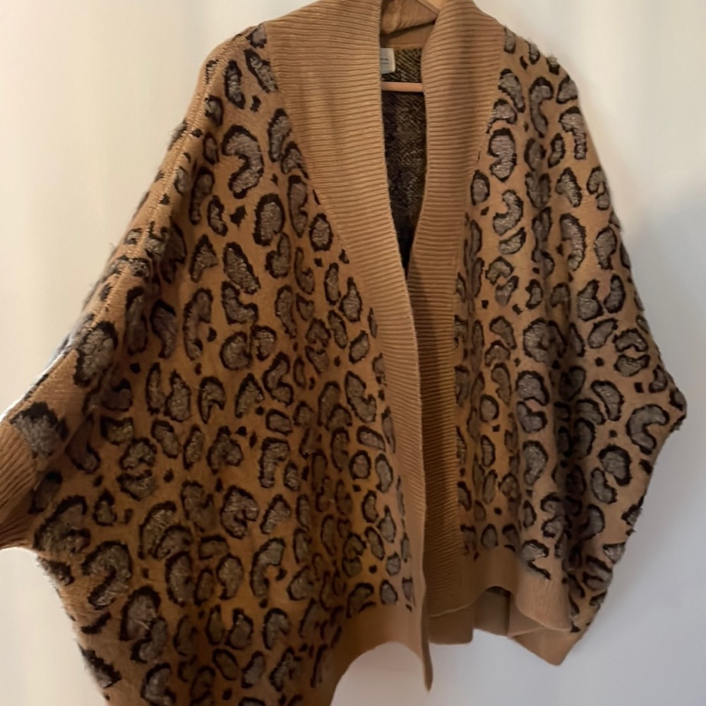 Leopard cardigan